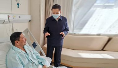 उपप्रधानमन्त्री श्रेष्ठको स्वास्थ्यवस्था सामान्य, चिनियाँ समकक्षीद्वारा स्वास्थ्यलाभको कामना