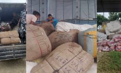 सशस्त्र प्रहरीले गर्याे करिब ८० लाख बराबरको लत्ताकपडा बरामद