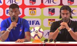 लाओसविरुद्ध खेल्दै नेपाल, कप्तान चेम्जोङ भन्छन्- जित हासिल गर्नेछाैं