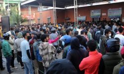 नयाँबसपार्कमा घर फर्किने यात्रुको भीड