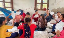 विपन्न तथा सीमान्तकृत महिलालाई स्यानिटरी प्याड बनाउने तालिम