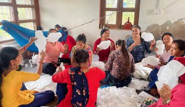 विपन्न तथा सीमान्तकृत महिलालाई स्यानिटरी प्याड बनाउने तालिम