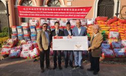 भूकम्पपीडितलाई चिनियाँ कम्युनिष्ट पार्टीको सहयोग