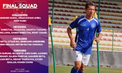 यमनविरुद्ध खेल्ने नेपाली टोली घोषणा