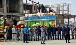 भारत सरकारबाट प्राप्त राहत सामग्री भूकम्प प्रभावित क्षेत्रतर्फ पठाइयो