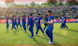 समूह चरणको अन्तिम खेलमा नेपालकाे राम्रो सुरुवात, ओमानको चार विकेट गुम्याे