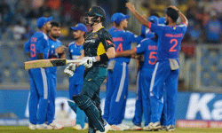 टी-२० शृङ्खला अन्तर्गत दोस्रो खेलमा भारत ४४ रनले विजयी