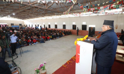 थवाङ पुगे प्रचण्ड