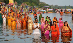 सबै धर्मावलम्बीले मिलेर मनाए छठ