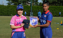 महिला टी–२० सिरिज : तेस्रो स्थानका लागि नेपाल र जापान भिड्दै
