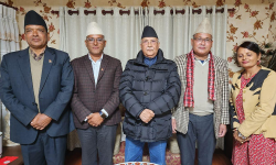 एमालेमा फर्किए नेकपा एसका पूर्वसांसद गोपाल बम