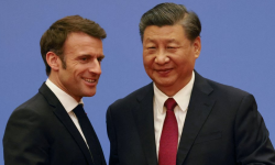 प्यालेस्टाइन-इजरायलको बिग्रदो अवस्था बारे चिनियाँ राष्ट्रपति सी र फ्रान्सेली राष्ट्रपति म्याक्रोन चिन्तित
