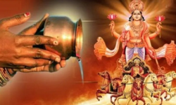 सूर्य भगवानको पूजा गर्दा यो मन्त्र जप्नाले हुन्छ फलिफाप