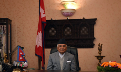 Korean Minister calls on President Paudel