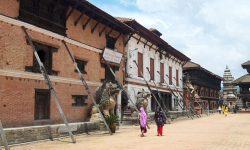 मल्लकालीन दरबारकाे पुनःनिर्माण सुरु