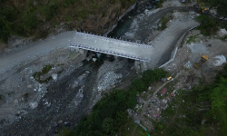 घारखोलामा पुल निर्माण