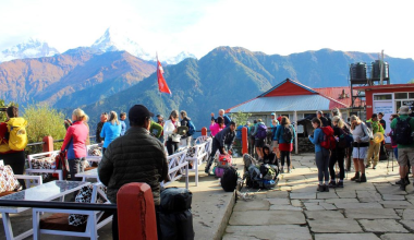 अन्नपूर्णको फेरोमा बढे पर्यटक