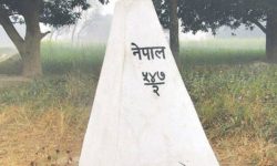 मधेस प्रदेशमा दशगजा क्षेत्रका सीमास्तम्भ मर्मत सुरु