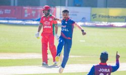 ओमानले दियो नेपाललाई १ सय ४६ रनको लक्ष्य