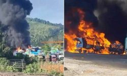 म्यान्मा सशस्त्र समूहले लियो चीन जाने सीमा नियन्त्रणमा