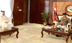 प्रधानमन्त्रीसँग शिष्टाचार भेट