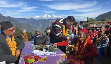 ज्येष्ठ नागरिकको घरमै उपचार : गाउँमा विशेषज्ञ स्वास्थ्य शिविर