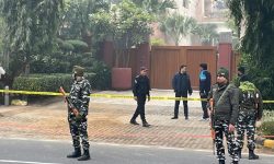 विस्फोटको सूचनापछि नयाँदिल्लीस्थित इजरायली दूतावासमा अर्धसैनिक बल तैनाथ