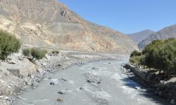 कालीगण्डकीको बगरको सतह बढ्यो