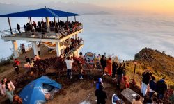 बन्दीपुर र मानुङकोटमा पर्यटकको चहलपहल