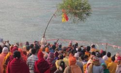 देवघाटमा माघेसङ्क्रान्ति मेलाको तयारी