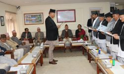 प्रधानन्यायाधीशले दिए विशेष अदालतका नवनियुक्त न्यायाधीशलाई शपथ