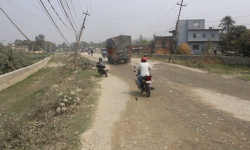 हुलाकी राजमार्गको मोरङखण्ड अलपत्र