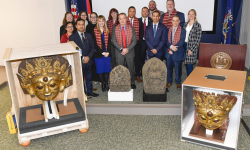 तस्करले अमेरिका पुर्याएका पुरातात्विक मूर्ति नेपाललाई फिर्ता