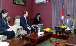 राष्ट्रपति पौडेलसमक्ष जापानी राजदूतको शिष्टाचार भेट