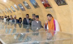 राष्ट्रपति पौडेलबाट शालिग्राम सङ्ग्रहालयको अवलोकन