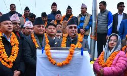 एमालेको सङ्कल्प यात्रा पर्वतमा