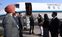 भारतीय विदेशमन्त्री नेपाल भ्रमणमा