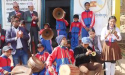 पैयुँपाटाका विद्यार्थी : पढ्दै पञ्चेबाजा बजाउन सिक्दै