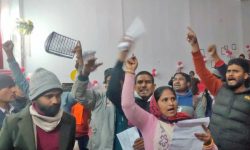 मधेश सरकारको उपलब्धि सार्वजनिक कार्यक्रममा सत्ता गठबन्धनकै विरोध प्रदर्शन