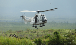 संयुक्त राष्ट्रसङ्घीय मिसनको हेलिकप्टर सोमालियामा आपतकालीन अवतरण