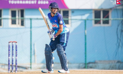 आशुतोषको सानदार शतकमा बागमतीले कोशीलाई दियो २७४ रनको लक्ष्य