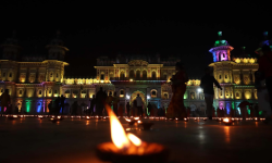 जानकी मन्दिरमा सवा लाख दीप प्रज्वलन