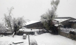 हुम्लाको तापक्रम माइनस १० डिग्री सेल्सियस