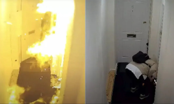 पूर्वप्रेमीको ढोकामा युवतीले गरिन् बम आक्रमण