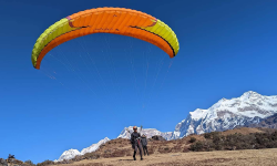 लमजुङमा ‘हाइ अल्टिच्युड’को प्याराग्लाइडिङ विद्यालय