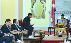 राष्ट्रपतिसमक्ष एफएओका महानिर्देशकको भेट