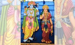 अयोध्याको झलक दिनेगरी मटिहानीमै राम सीताको मूर्ति