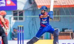 टस जितेर पहिले ब्याटिङ गर्दै नेपाल