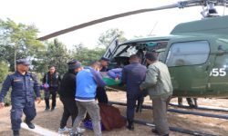 हेलिकप्टरमार्फत सुत्केरीको उद्धार