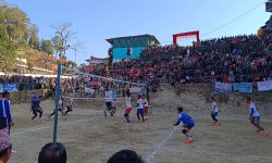 कोशी प्रदेश अन्तरपालिका भलिबलको उपाधि दमक र षडानन्दलाई